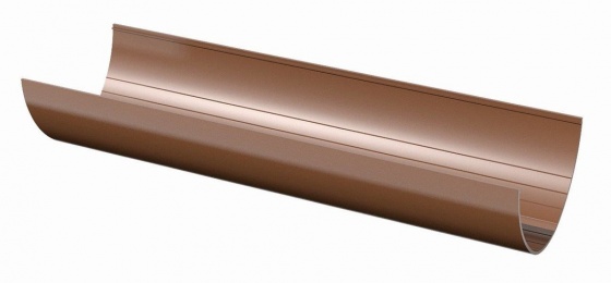 Желоб D125 мм (3м) VERAT, коричневый